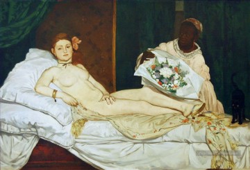  Impressionnisme Art - olympia Nu impressionnisme Édouard Manet